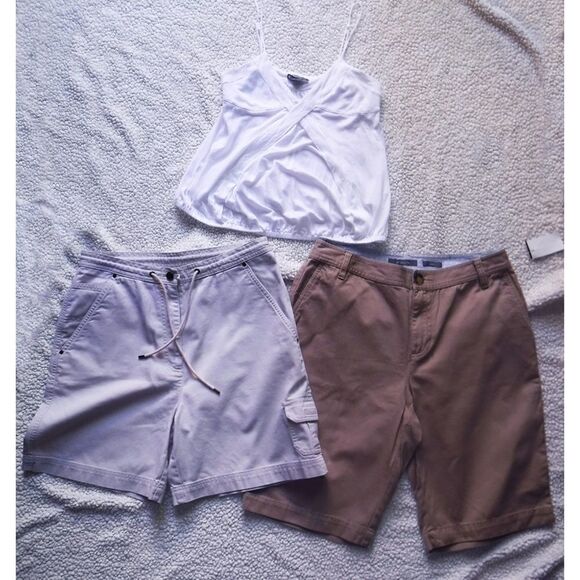 Liz Claiborne ~ Ralph Lauren shorts bundle - Picture 1 of 4